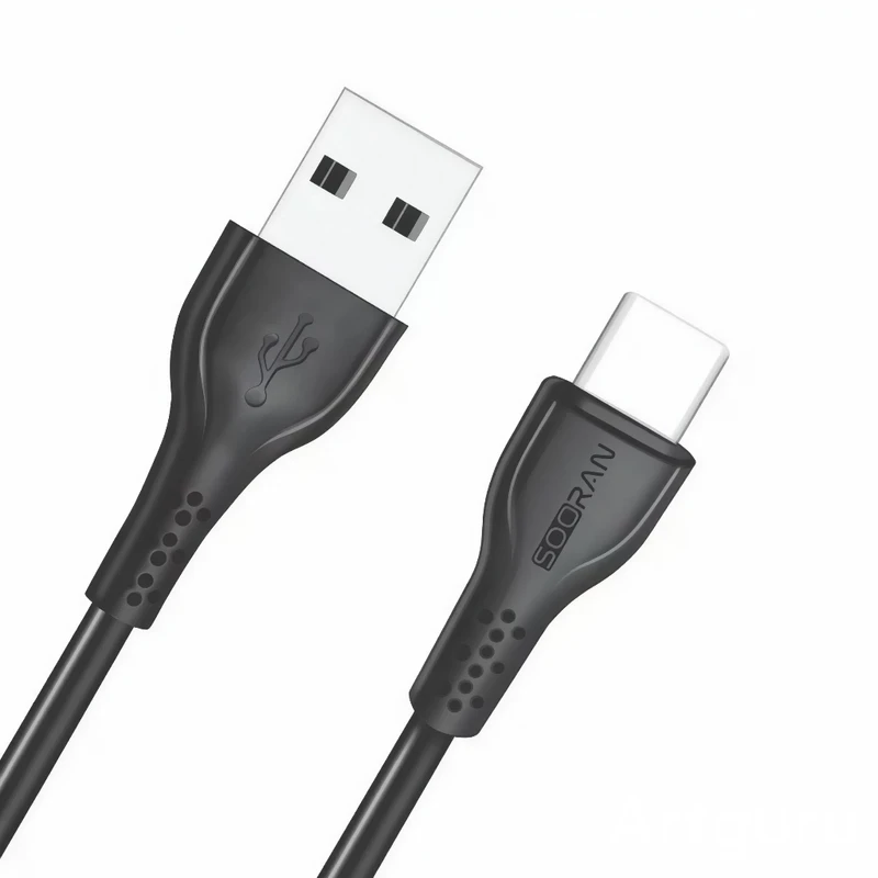 کابل تبدیل USB به USB-C سوران مدل SO402C طول 1.1 متر