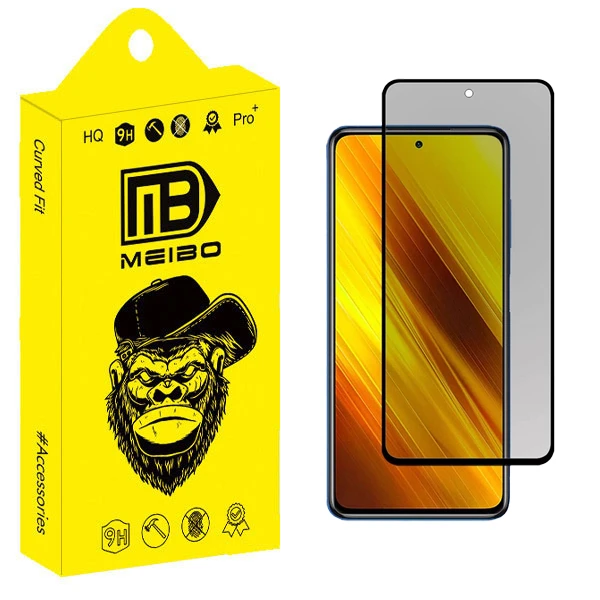 محافظ صفحه نمایش حریم شخصی میبو مدل Carbon Plus مناسب برای گوشی موبایل شیائومی Redmi Note 9S / Note 9 Pro Max