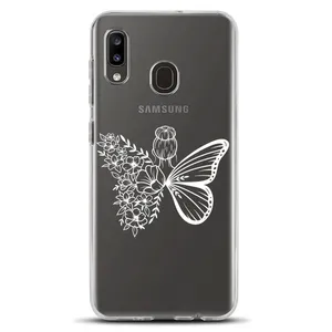 Megafone Butterfly Girl C53-W Cover For Samsung Galaxy A40