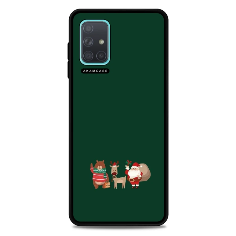 کاور آکام مدل AMC-WSGA71-CHRISTMAS-3 مناسب برای گوشی موبایل سامسونگ Galaxy A71
