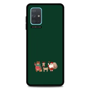 AKAM AMC-WSGA71-CHRISTMAS-3 Cover For Samsung Galaxy A71
