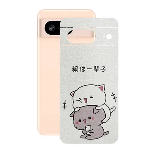 Remax cover sticker Leth model Mochi cat design suitable for Google Pixel 8 mobile phone