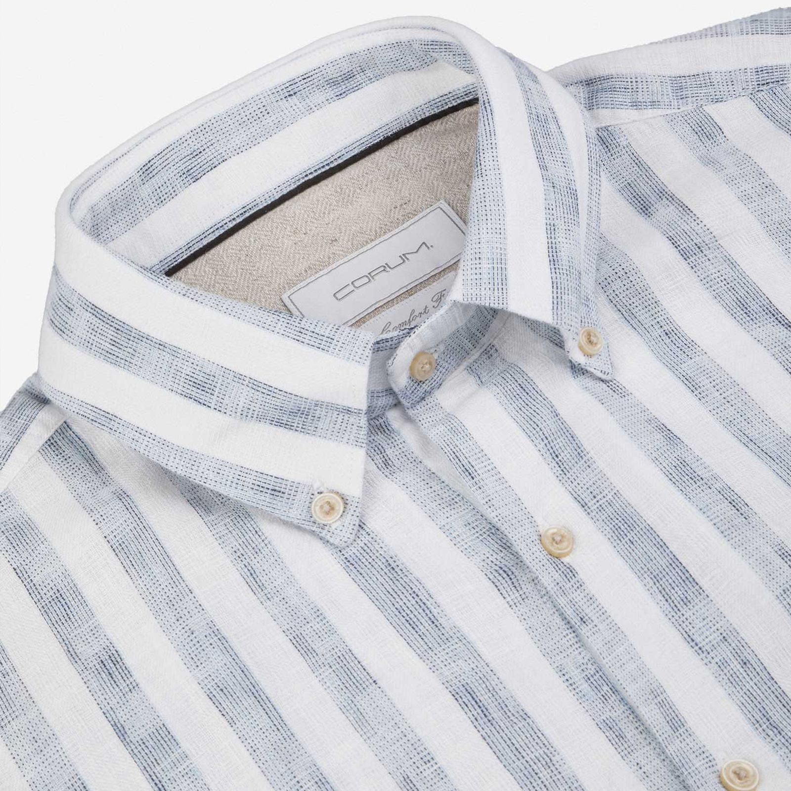 پیراهن آستین بلند یقه برگردان مردانه کروم مدل 2510102 - - 2