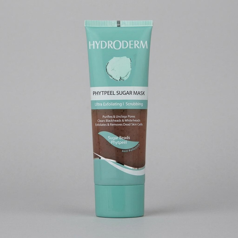 ماسک اسکراب صورت هیدرودرم مدل Phytpeel با عصاره درخت چای، روغن کالاندولا، روغن جوجوبا و هسته گیلاس، ساینده پوست، جذب سریع، مناسب پوست معمولی، حجم 100 میلی‌لیتر