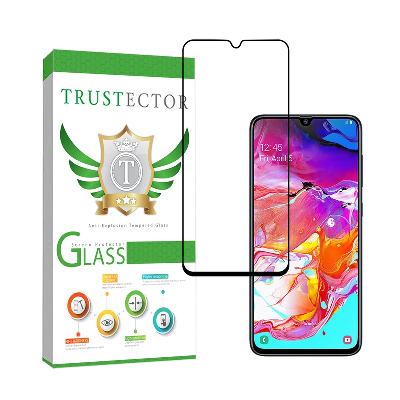 محافظ صفحه نمایش سرامیکی تراستکتور مدل CRMSNWTR مناسب برای گوشی موبایل سامسونگ Galaxy A70 / Galaxy A70s