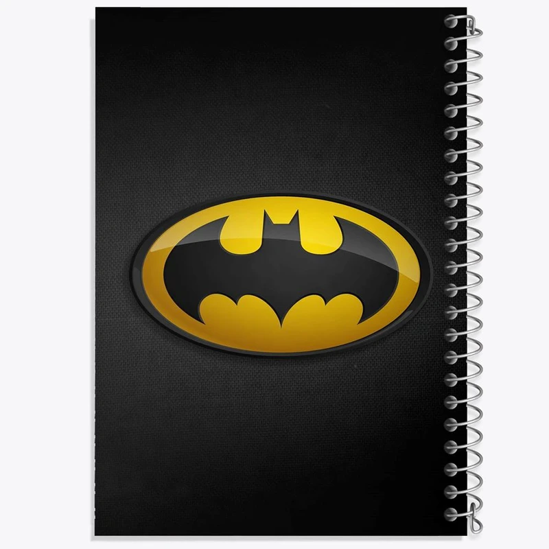 دفتر شطرنجی 50 برگ خندالو طرح بتمن Batman کد 25825