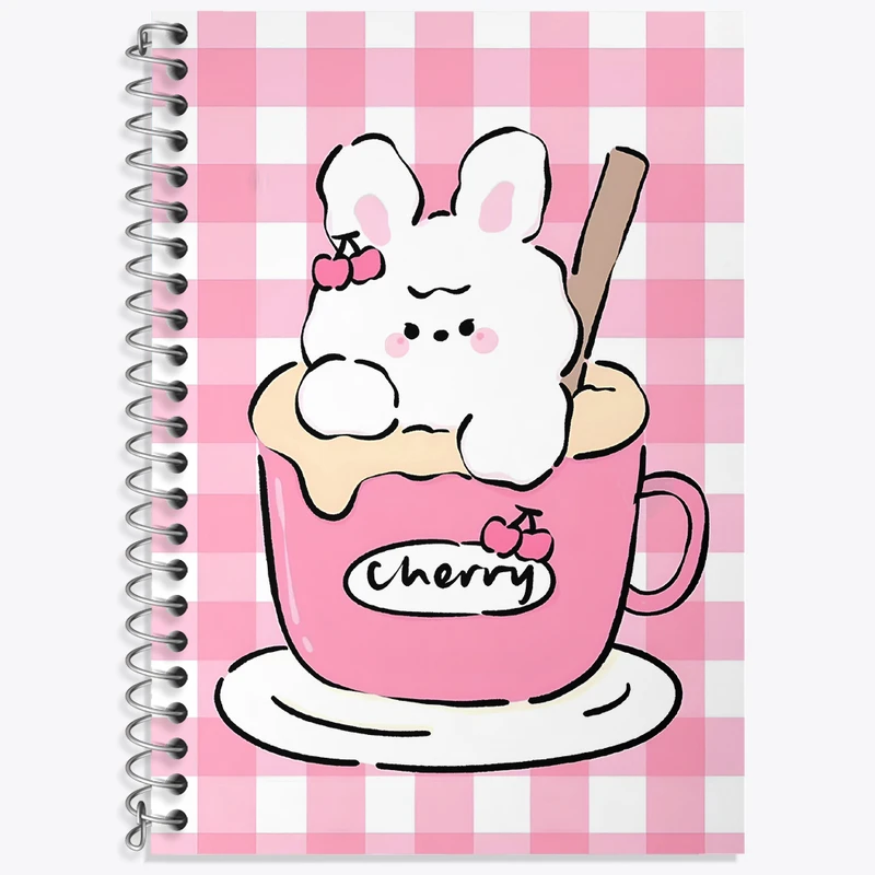 دفتر نت موسیقی 50 برگ خندالو طرح خرگوش کیوت کد N4784