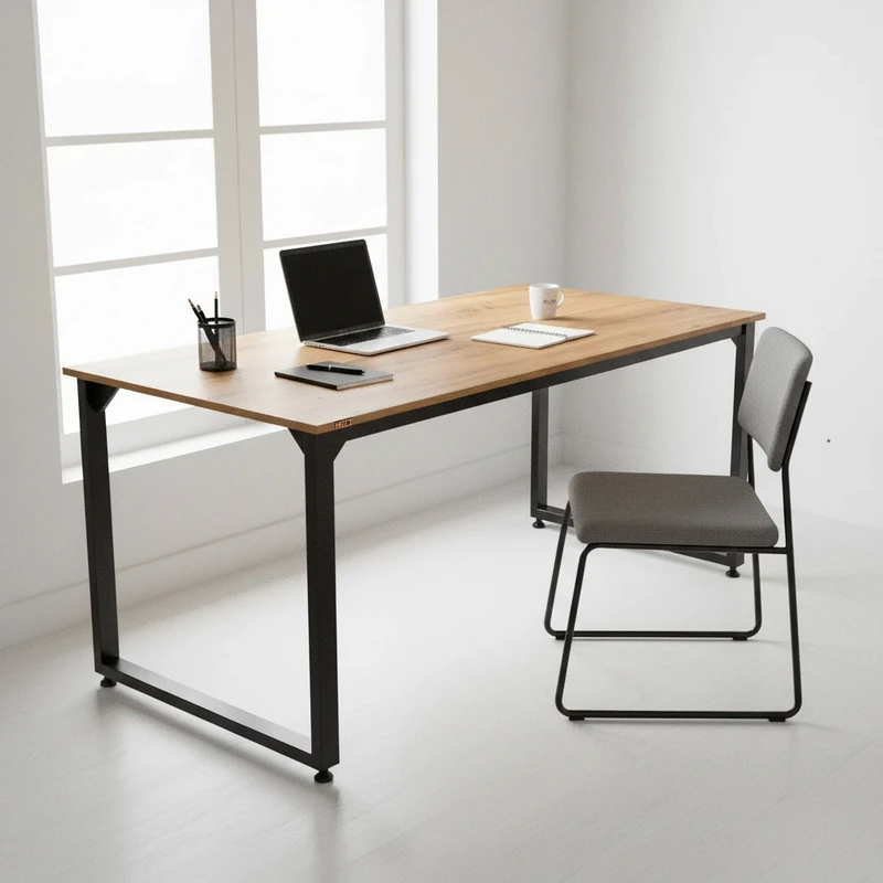 میز کامپیوتر دیزم مدل مونتاژی TLD_asm_160×90_Tri سایز 160x90