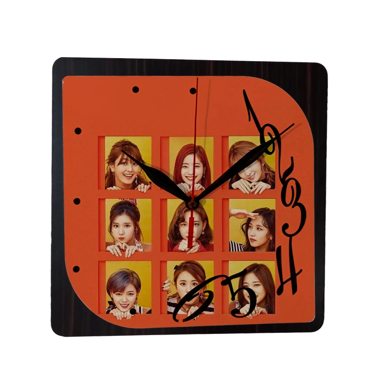 ساعت دیواری طرح گروه توایس TWICE کد Tc6