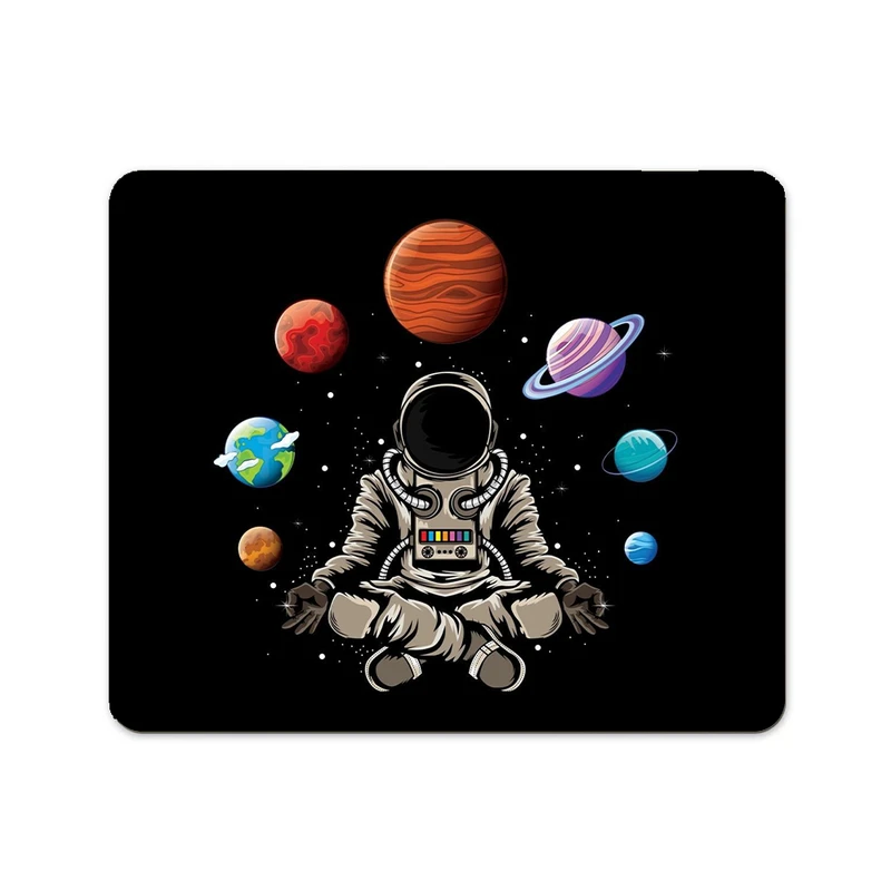 ماوس پد پاد آفرین مدل فضانورد سیاره منظومه شمسی سفینه آدم فضایی کد P741 سایز 19*24 سانتی متر