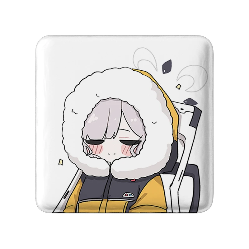 پیکسل خندالو طرح بازی آرشیو آبی (Blue Archive) مدل مربعی کد 34388