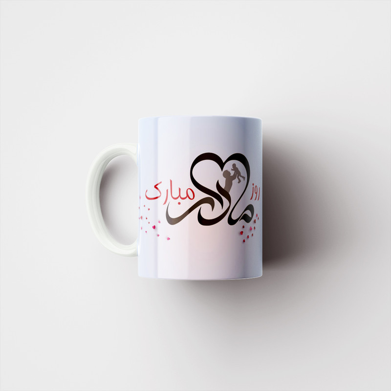 ماگ پاد آفرین مدل روز مادر مبارک فانتزی پینترستی کد 594