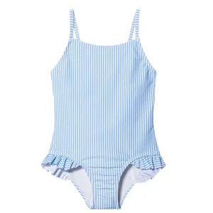 مایو دخترانه لوپیلو مدل راه راه چین دار