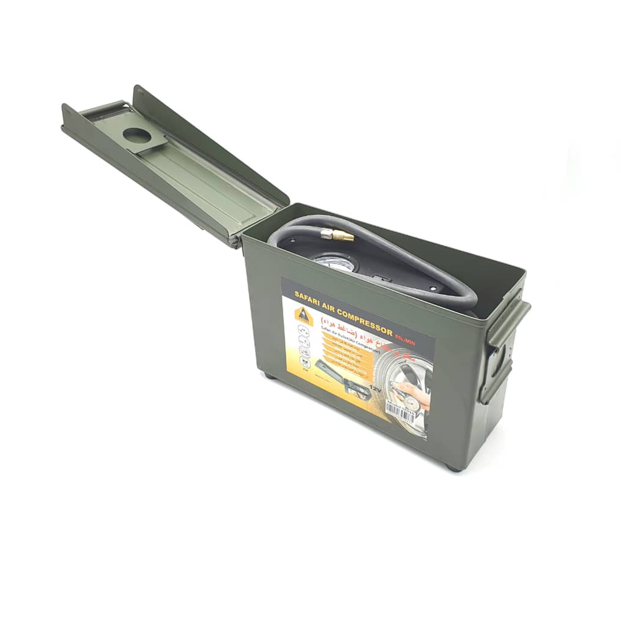 کمپرسور باد فندکی مدل سافاری ارتشی