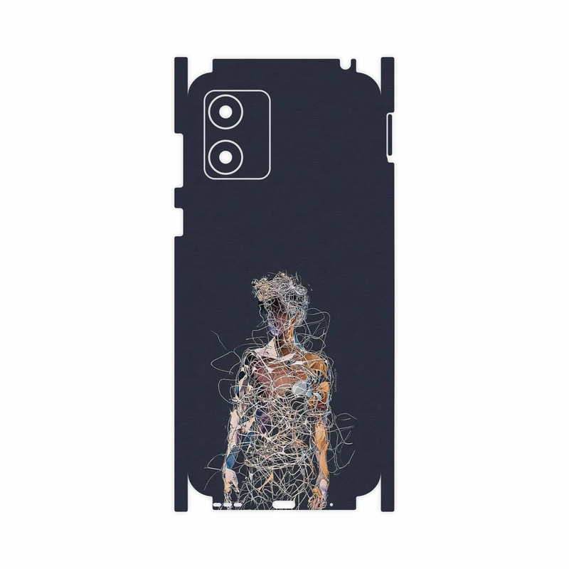 برچسب پوششی ماهوت مدل Strings Digital Art 1-FullSkin مناسب برای گوشی موبایل موتورولا Moto E13