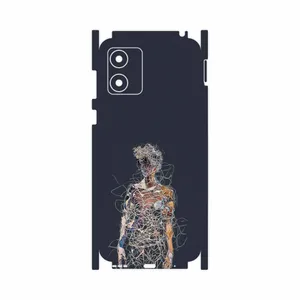 MAHOOT Strings Digital Art 1-FullSkin Cover Sticker for Motorola Moto E13