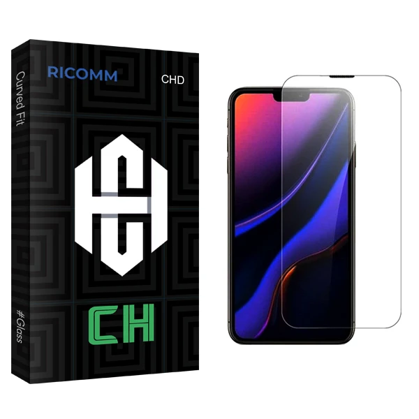محافظ صفحه نمایش شیشه ای ریکام مدل CH Glass توری دار  مناسب برای گوشی موبایل اپل iPhone 12 Pro Max