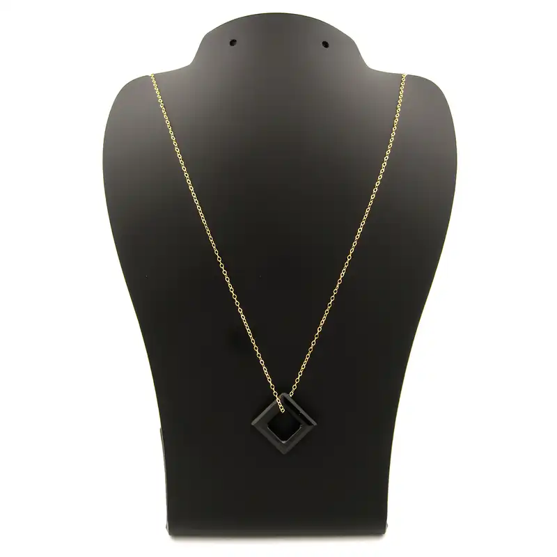 گردنبند طلا 18 عیار زنانه کاپانی مدل KN059