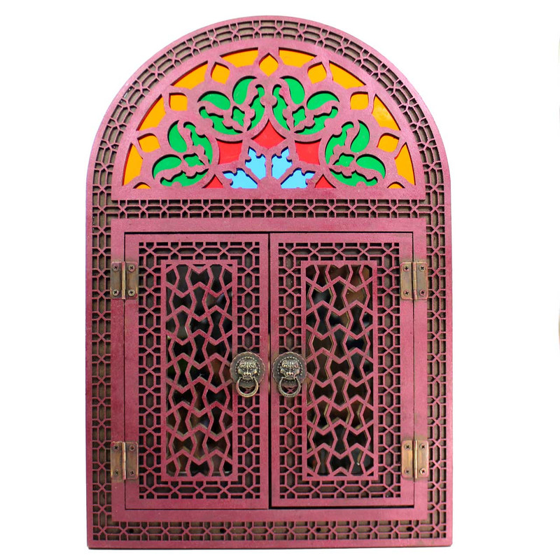 آینه دست نگار طرح پنجره سنتی کد 06-20