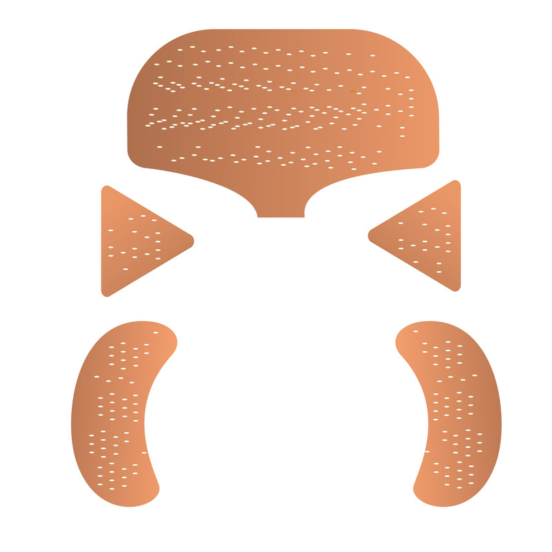 چسب لیفت صورت پوشانه نیلای مدل 01 بسته 3 عددی