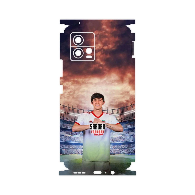 برچسب پوششی ماهوت مدل Sardar Azmoun-FullSkin مناسب برای گوشی موبایل موتورولا Moto G72