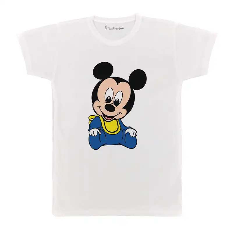تی شرت بچگانه پرمانه طرح میکی موس کد pmt.488