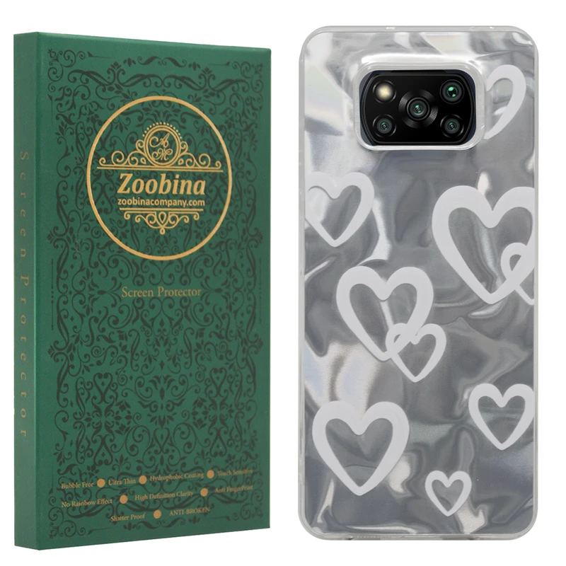 کاور هلوگرامی زوبینا مدل Holos مناسب برای گوشی موبایل شیائومی Poco X3 /  X3 Pro /  X3 NFC