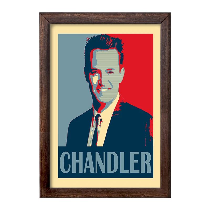 تابلو خندالو طرح چندلر فرندز (Friends) کد F6473