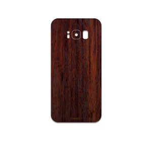 MAHOOT Red-Wood Cover Sticker for Samsung Galaxy S8