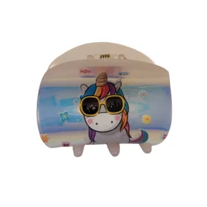 کلیپس مو دخترانه مدل یونیکورن کد 001