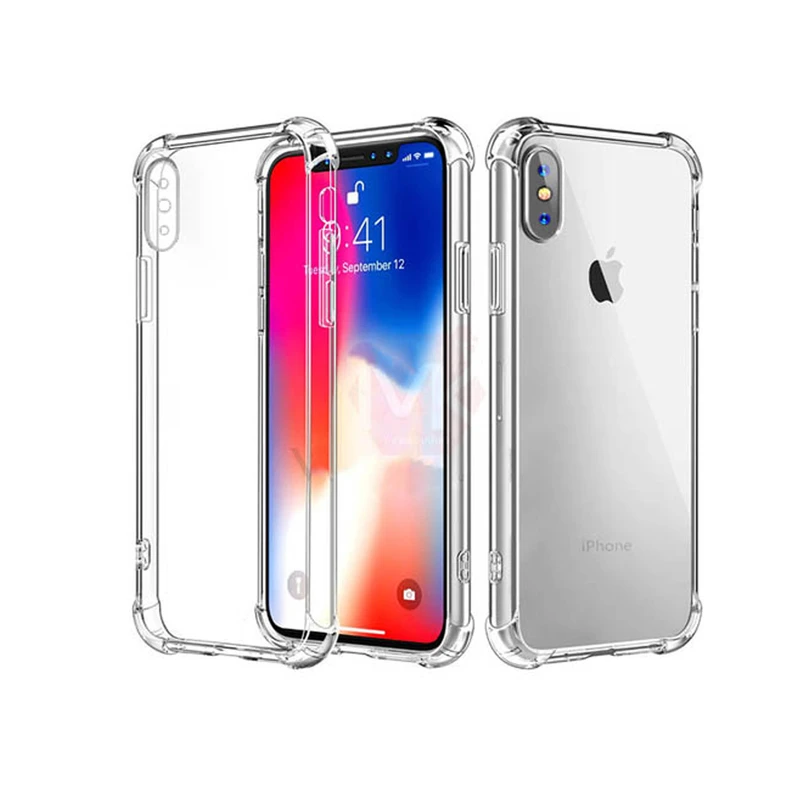 کاور مدل شفاف مناسب برای گوشی موبایل اپل iPhone X