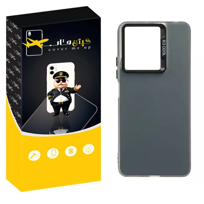 کاور کپتن قاب مدل SO COOL مناسب برای گوشی موبایل شیائومی Redmi Note 13 Pro 4G / Poco M6 Pro 4G