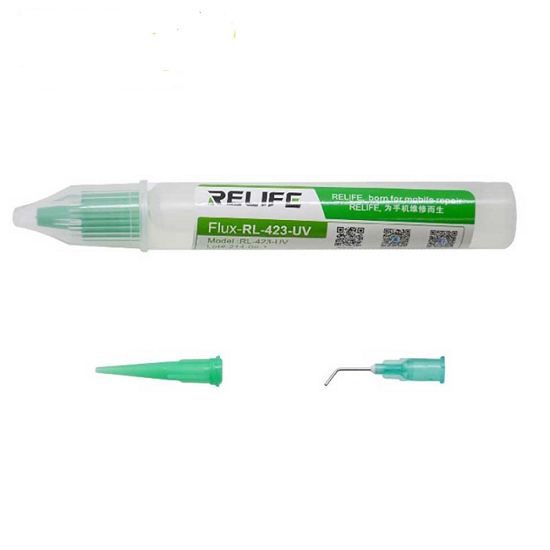 فلکس مایع ریلایف مدل RL-423-UV حجم 10 میلی لیتر