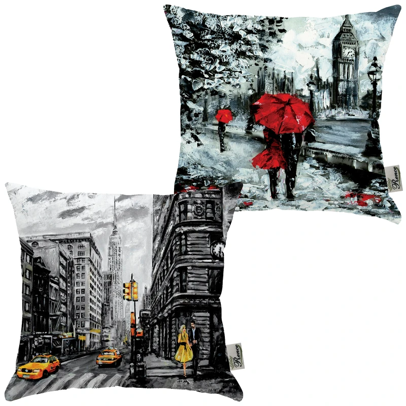 کوسن رنس مدل SS22-10119-10311 مجموعه 2 عددی