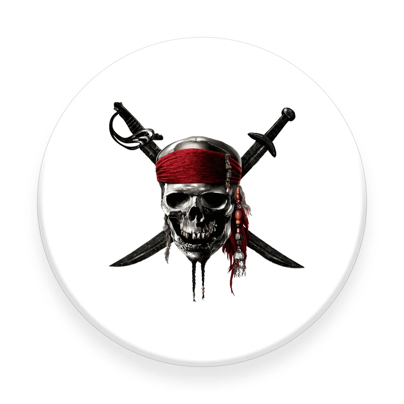 برچسب موبایل مدل Pirates of the Caribbean مناسب برای پایه نگهدارنده مغناطیسی