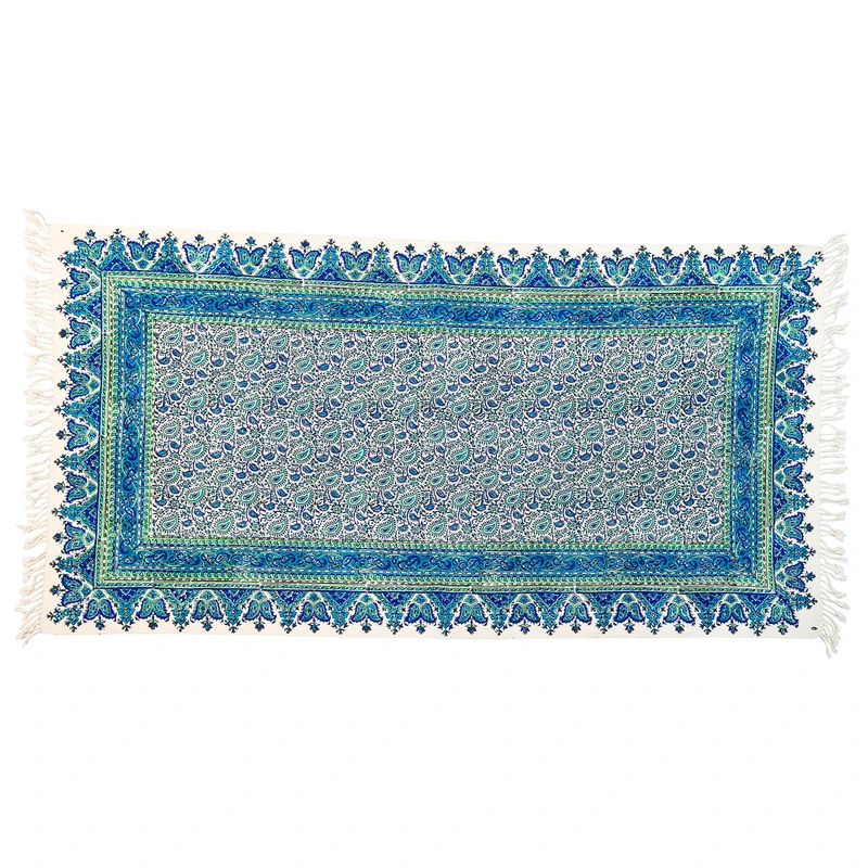 رانر قلمکار زابلیان مدل 120×60 طرح بابونه