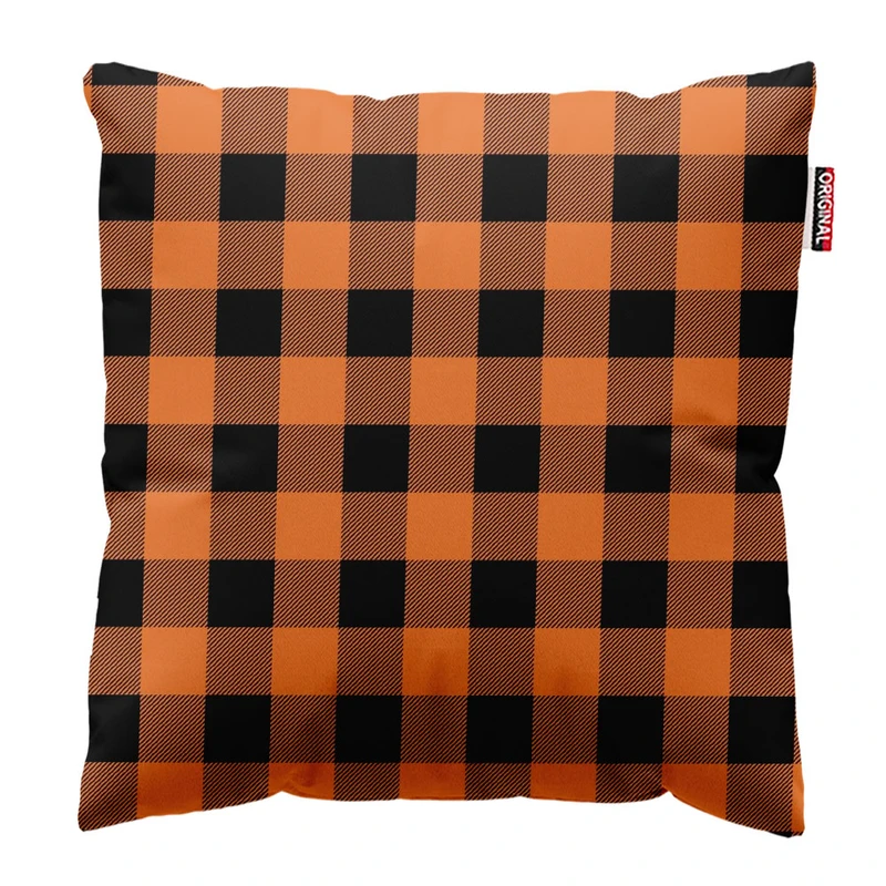 کوسن پاد آفرین طرح چهارخونه سنتی کلاسیک کد 843 سایز 40*40 سانتی متر