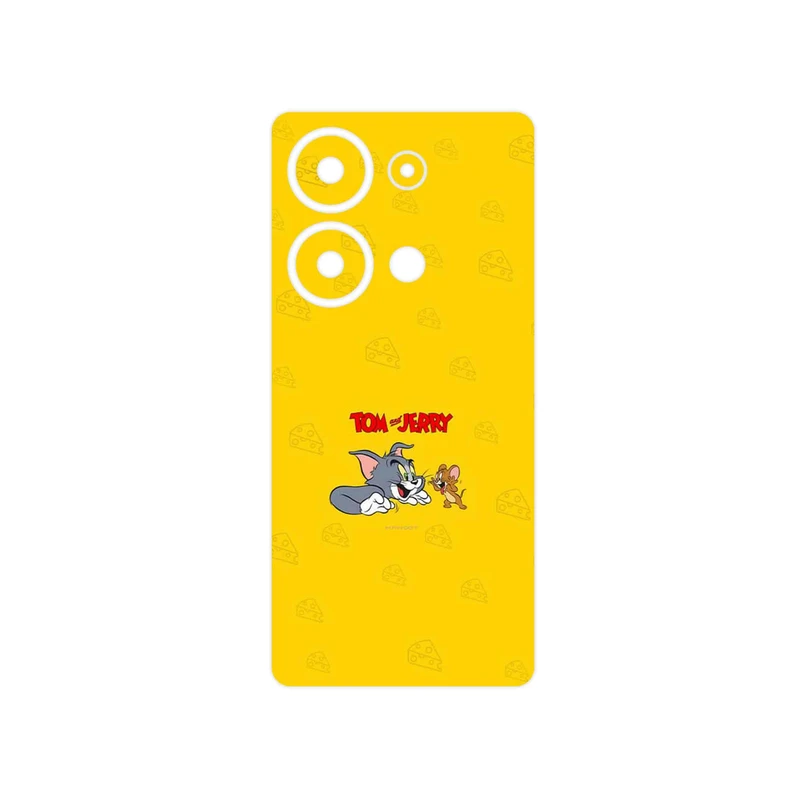 برچسب پوششی ماهوت مدل Tom and Jerry مناسب برای گوشی موبایل شیائومی Redmi Note 13 Pro 4G
