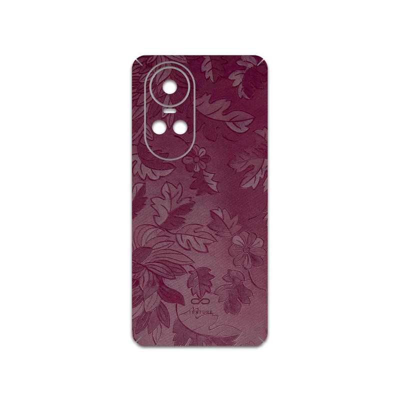 برچسب پوششی ماهوت مدل Red-Wildflower مناسب برای گوشی موبایل اپو Reno 10 5G