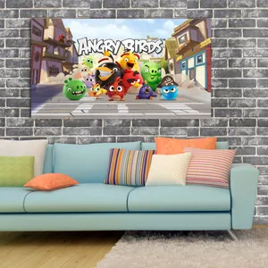 تابلو شاسی کودک مدل Angry Birds کد 15