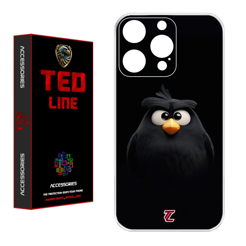 کاور تد لاین طرح پرنده کد 1122 مناسب برای گوشی موبایل اپل Iphone 16 Pro 