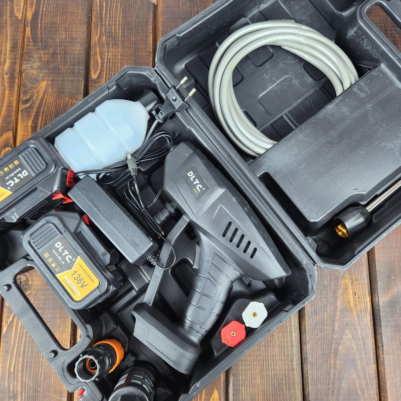 کارواش شارژی صنعتی دی ال تی سی کد 2024