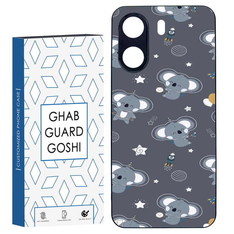 کاور قاب گارد گوشی طرح فیل کد TPU-209 مناسب برای گوشی موبایل شیائومی REDMI 13C / POCO C65