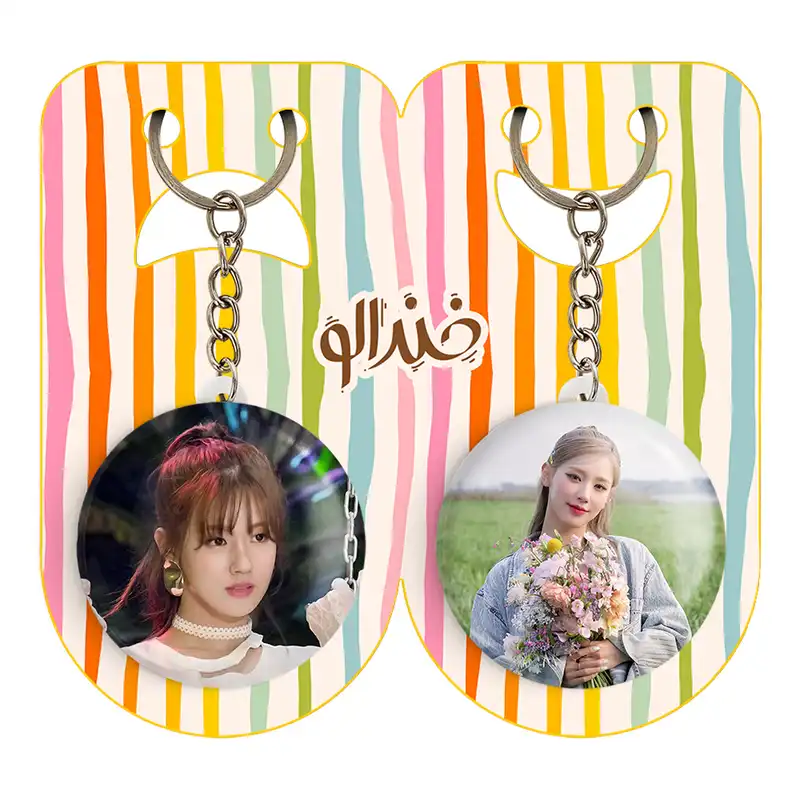 جاکلیدی خندالو مدل میون گروه جی آیدل GIdle کد 1952619520 مجموعه 2 عددی