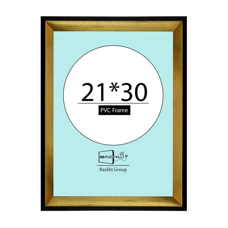 قاب عکس بکلیت مدل دورنگ رومیزی A4-21x30-208 