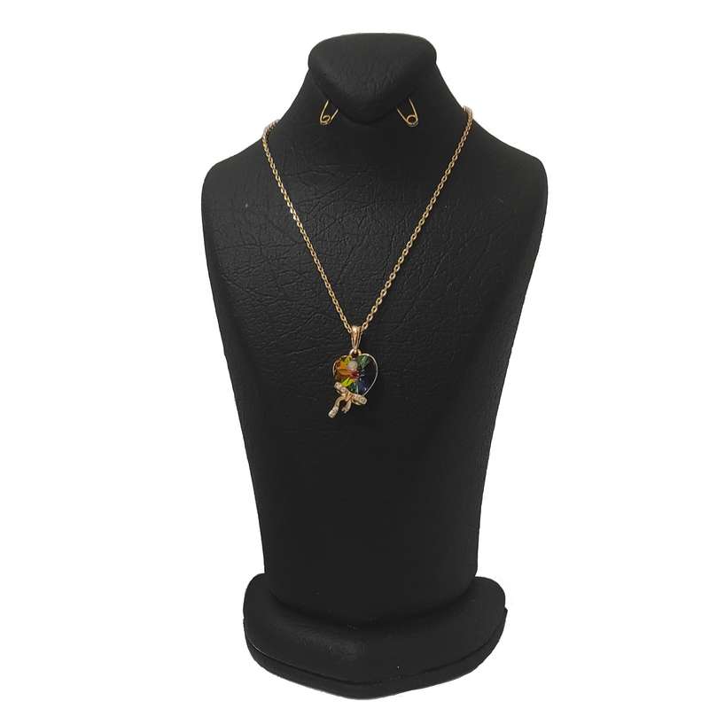 گردنبند زنانه ژوپینگ مدل پاپیونی