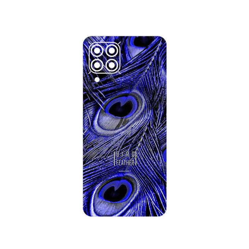 برچسب پوششی ماهوت مدل Purple Feather مناسب برای گوشی موبایل سامسونگ M53