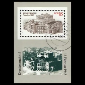 تمبر یادگاری مدل مینی شیت کشور آلمان 1985 میلادی 