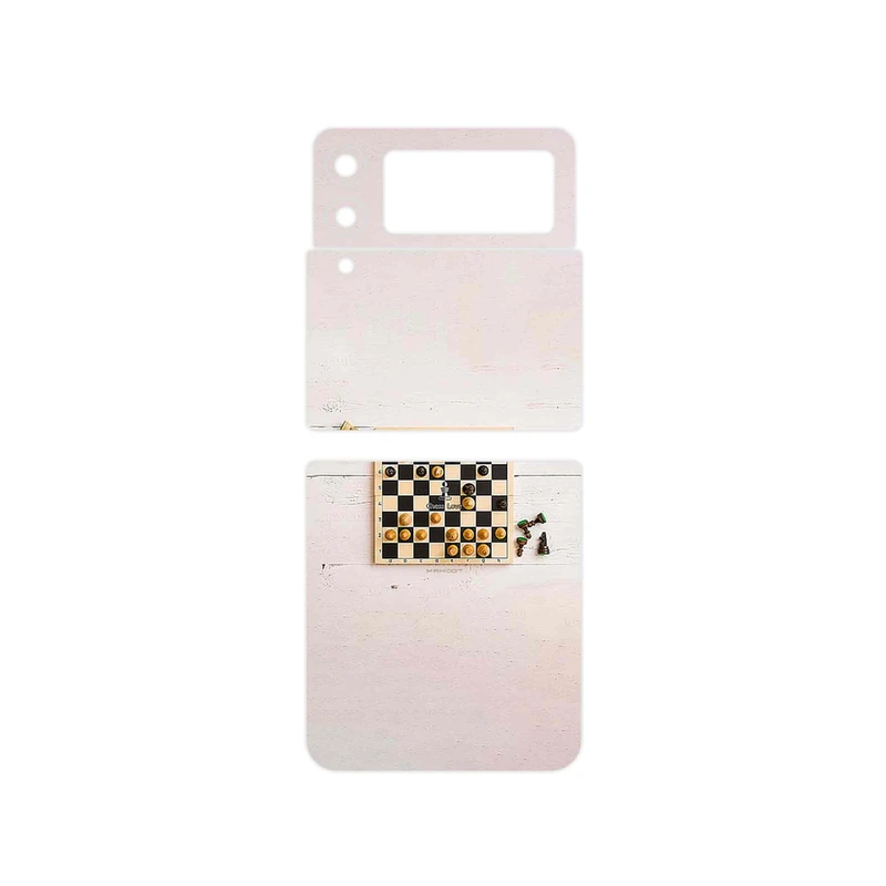 برچسب پوششی ماهوت مدل Chess مناسب برای گوشی موبایل سامسونگ Galaxy Z Flip3 5G