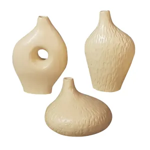 گلدان سنگی مدل مینیمال کد 301 مجموعه 3 عددی